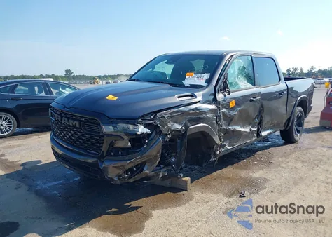 2025 Ram 1500 Big Horn 4X4 5'7 Box z USA, uszkodzony, nr VIN 1C6SRFFP7SN640709